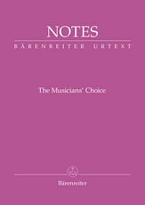 Barenreiter Notes Saint-Saens Purple